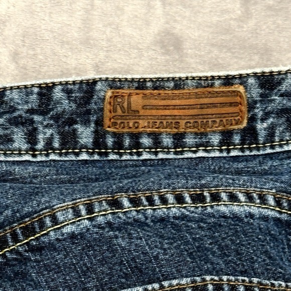 RL Polo Ralph Lauren Womens Straight Leg Jeans Size 6X30(29) Denim Style Comfort - Picture 3 of 11